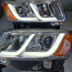 14-16 Jeep Grand Cherokee Headlights Luces Faros Micas Calaveras Faros Faroles Focos