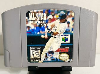 All Star Baseball 99 Nintendo 64 N64 Cartridge Only