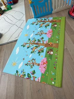 Baby care playmat