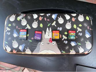 Switch Case w/ 4 Games