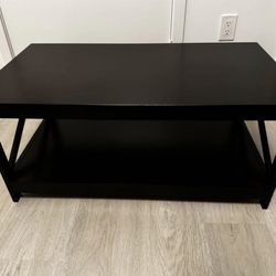 Black Coffee Table