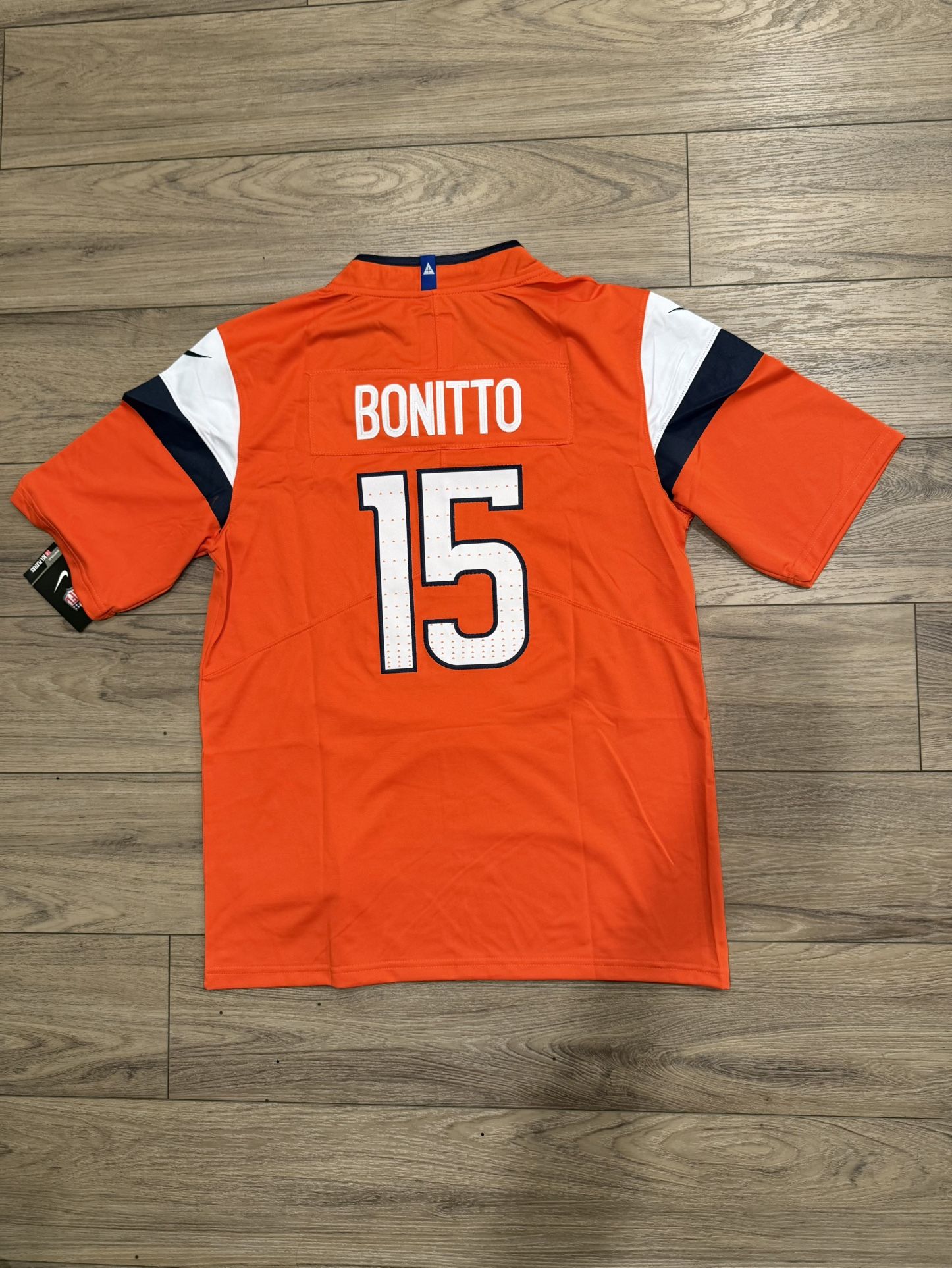 Denver Broncos Nik Bonitto Orange Stitched Jersey, S To 3Xl 