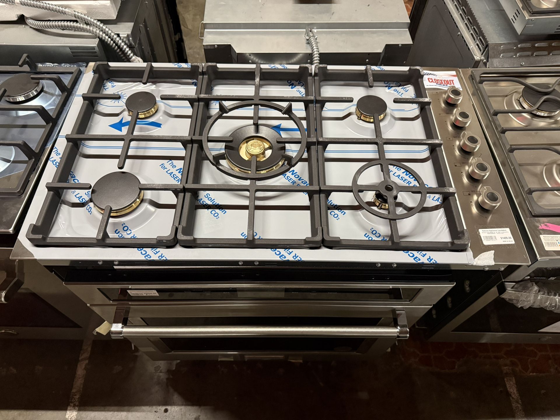 Bertazzoni Professional Series PROF365QBXT 36 Inch Gas Cooktop