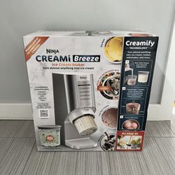 Ninja® CREAMi Breeze™ Ice Cream Maker and Frozen Treat Maker NC100 NEW IN  BOX