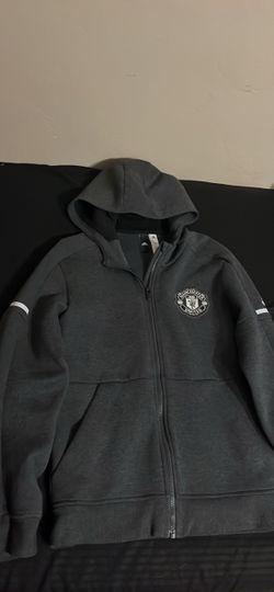 Adidas Manchester United 2017/2018 Anthem Jacket Dark Grey Men’s Small