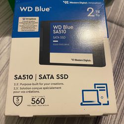 WD Blue SA510 SATA SSD 2tb 