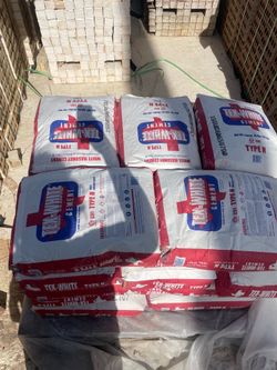 🔥white cement delivery included 🔥