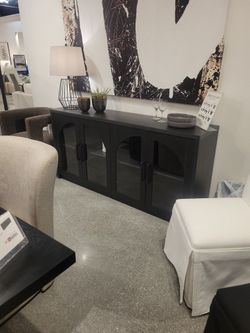 Beautiful Useful Black Sideboard!!