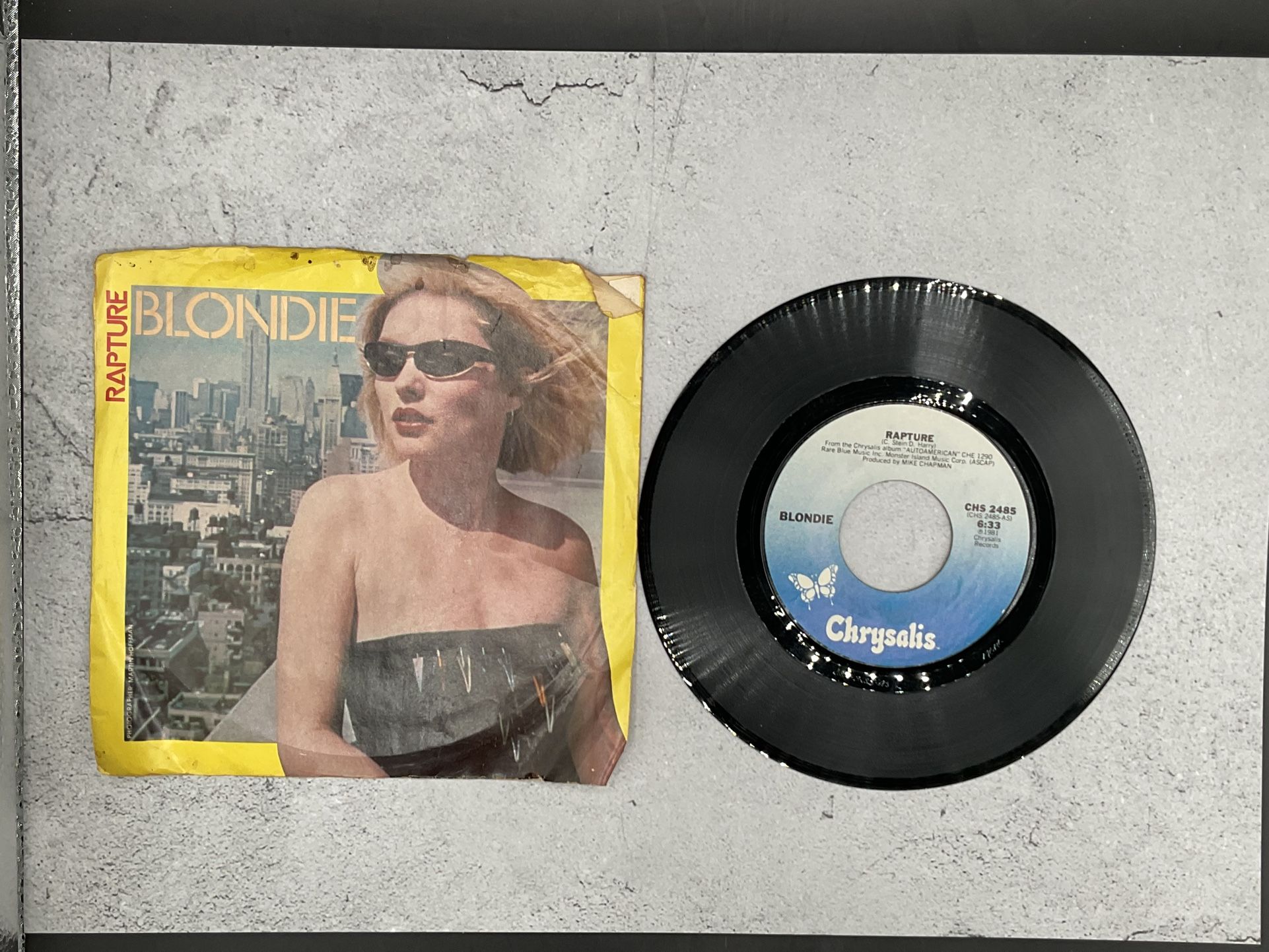 Blondie 45 Vinyl