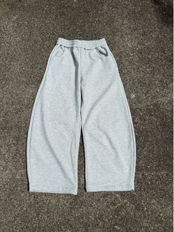 Grey baggy woolenmaker linden scimitar sweatpants size medium