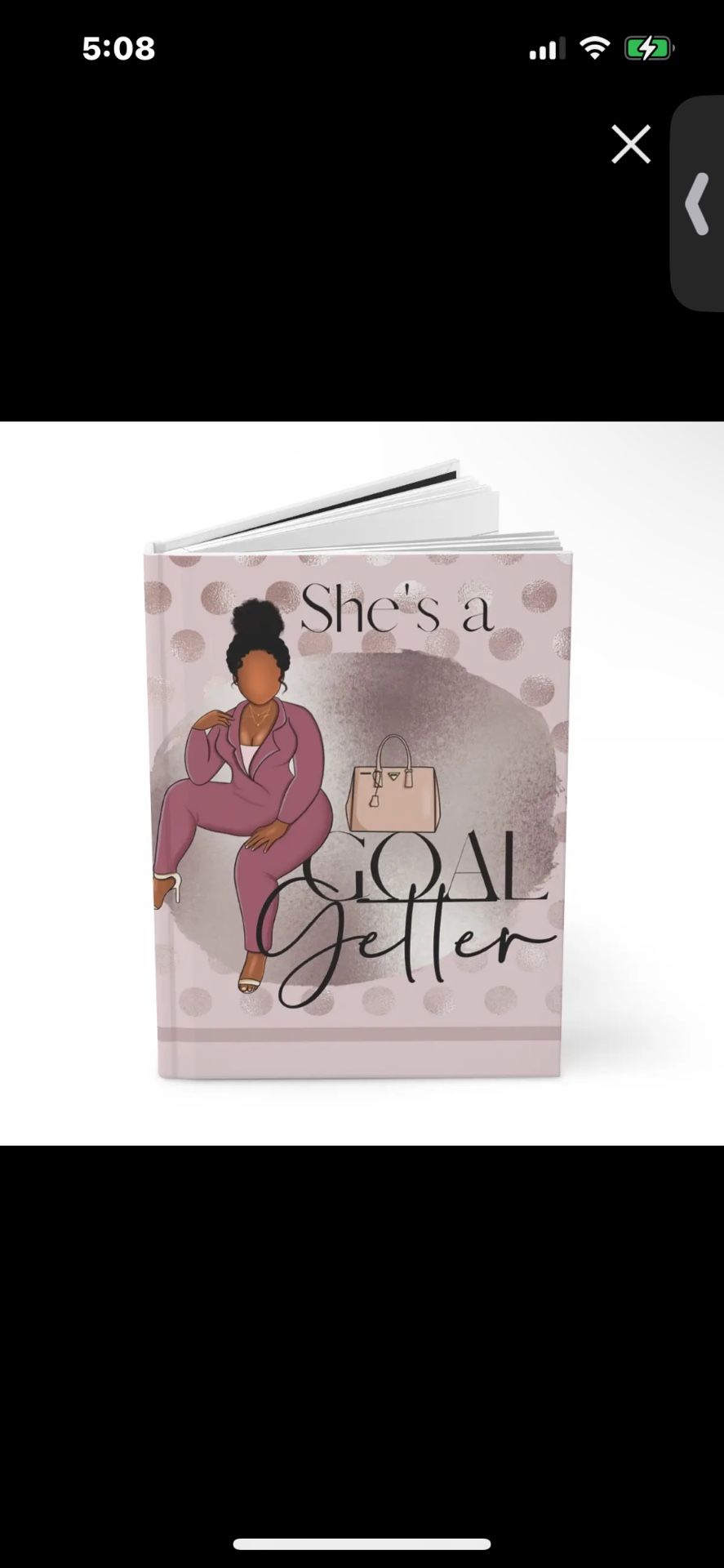 Hardcover Blank Journal