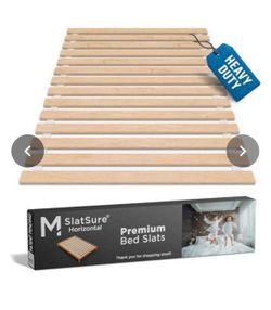 Meliusly full bed slats 54 x 75 heavy duty