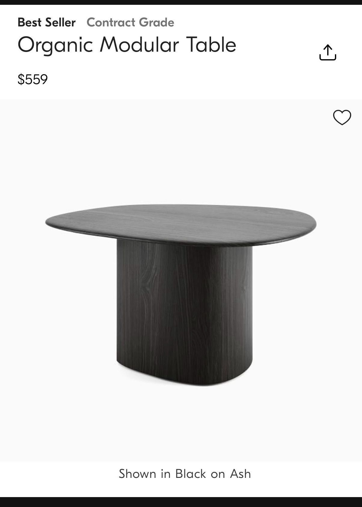West Elm Coffee Table