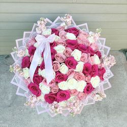 Ramo Buchon Roses Flower Bouquet