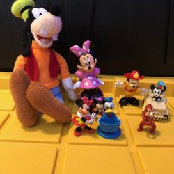 Mickey Mouse and friends action figures $15