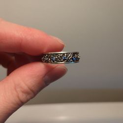 Silver Viking Ring (Size 8.5)