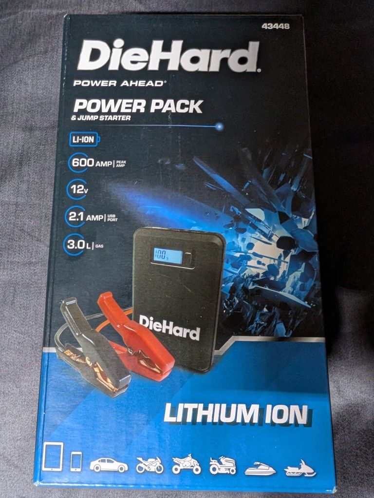 Diehard Power Pack 600amp