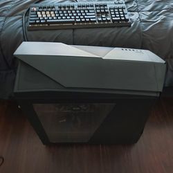 Gaming Tower and Cosair Keyboard 