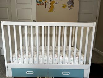 IKEA STUVA/ FRIDTIS baby cot with drawers