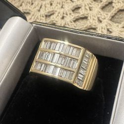 18K Men’s Gold Ring (16.5 grams)