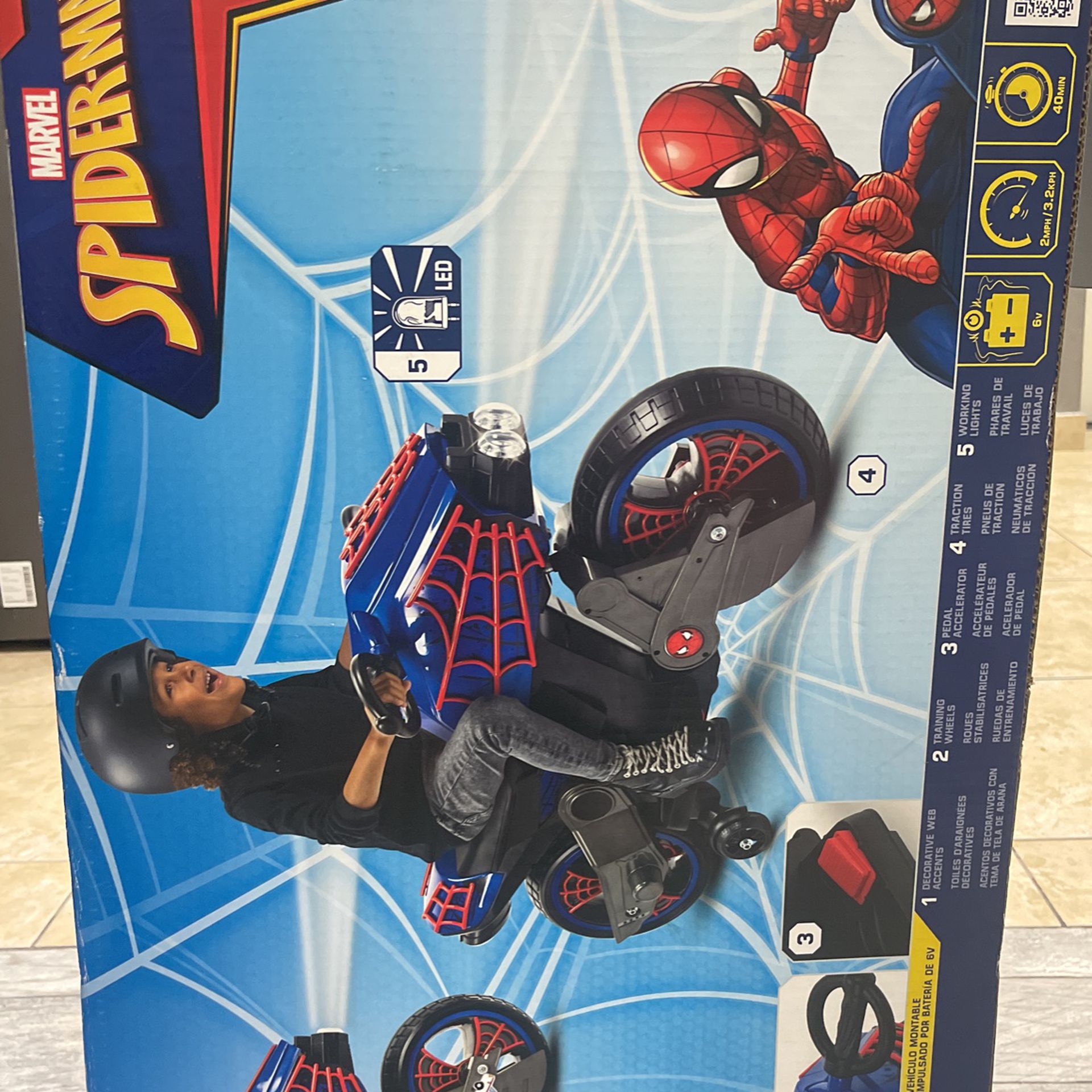 Spider-Man Motorcycle 