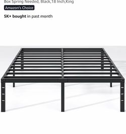 King and Twin Metal Bed Frames