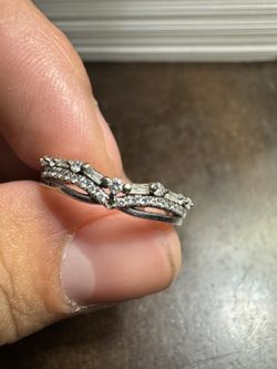 White gold wedding band