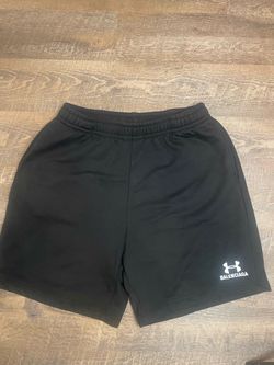 Balenciaga x Under Armour Black Shorts
