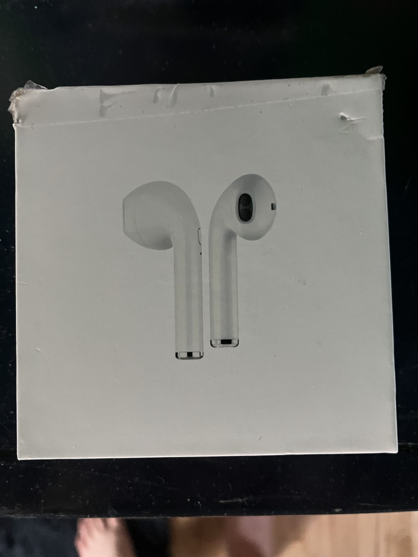 Wireless Headphones- Off-Brand Airpods- Gray Color- Earbuds and Case