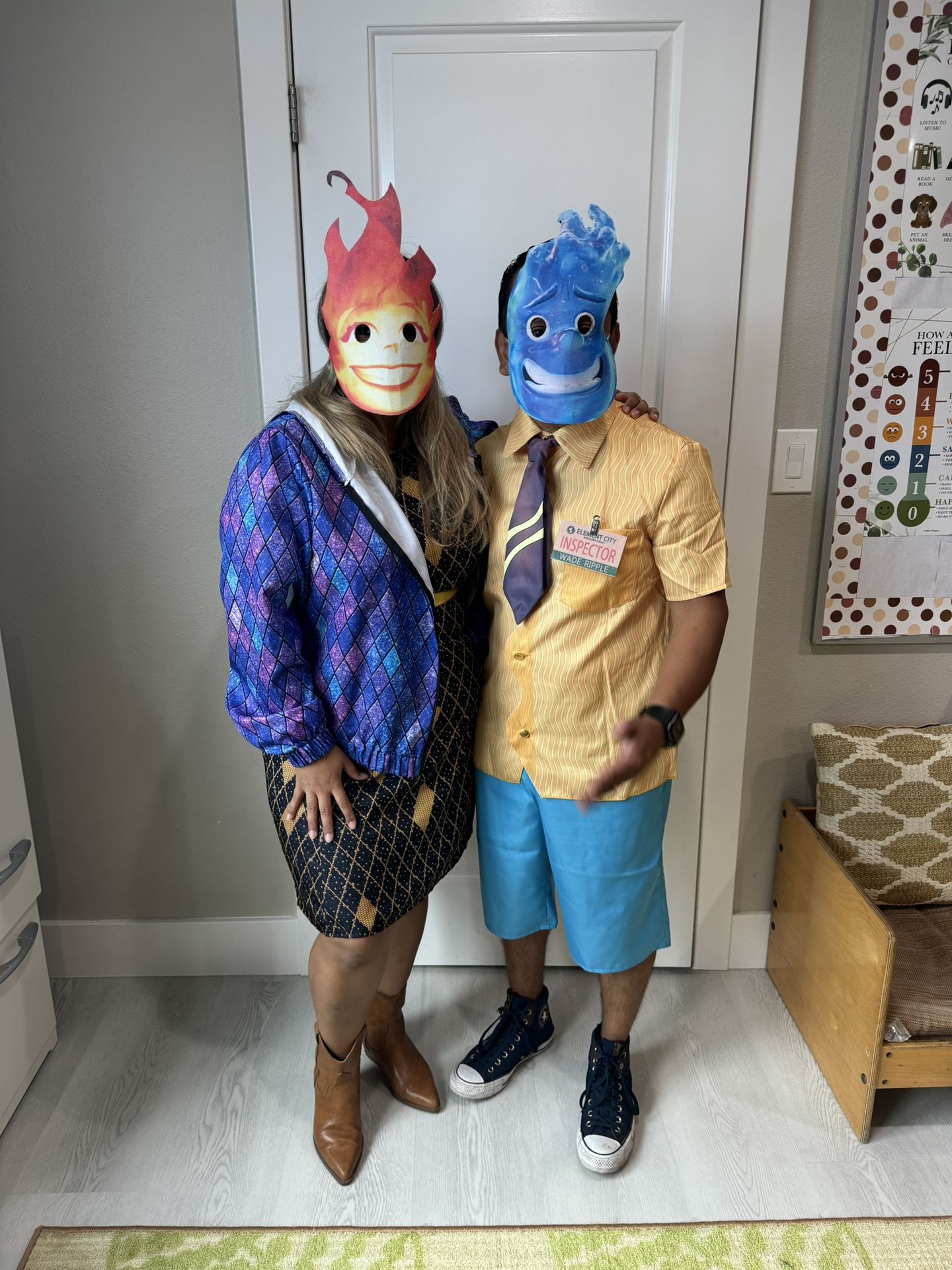 Ember & Wade Costume Elementals