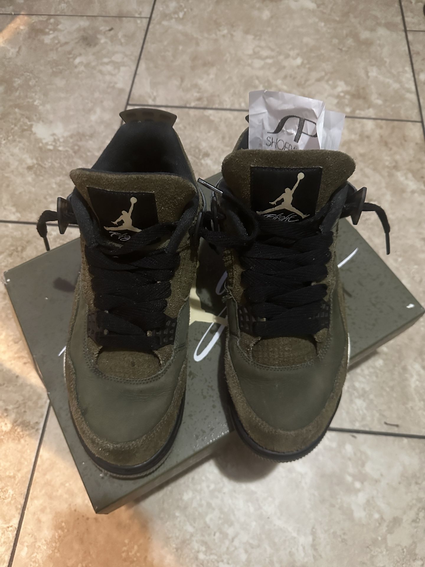 Jordan 4 Olive