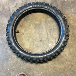 100/90-18 Tire/Tube for Ultra Bee 
