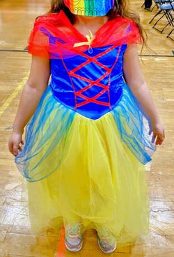 Girls Snow White Costume Dress