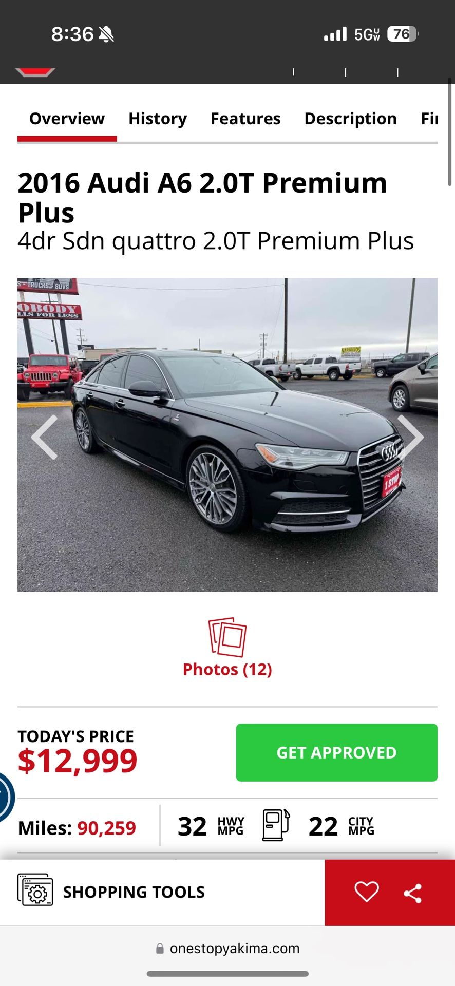 2016 Audi A6