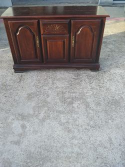 Solid wood buffet