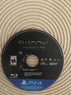 Sony PlayStation ps4 shadow of morder