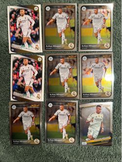 1$ Mbappe soccer cards sports cards