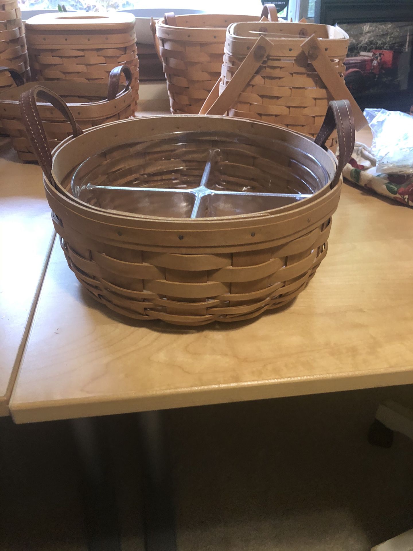Longaberger baskets make an offer on each