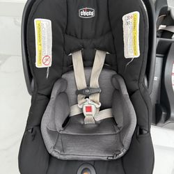 Chicco KeyFit 30 Infant Car Seat and Two Base, Rear-Facing Seat for Infants 4-30 lbs