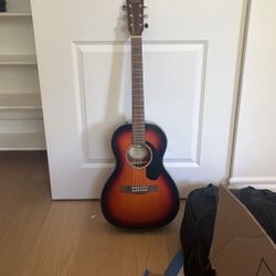 Acoustic Guitar And Case