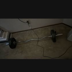 Bar With Weights 