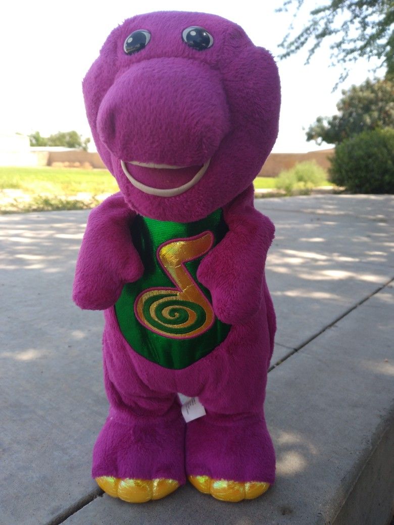 Barney Dino Dancing Stuffed Animal