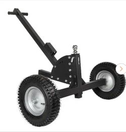 Adjustable 1500 lbs. Capacity Manual/Vehicle Pulling Trailer Dolly with 2 in. Hitch Ball