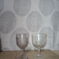 Decorative Glass Ice Cream Cups 