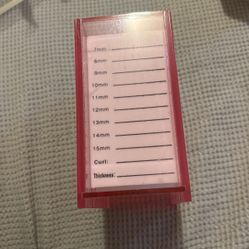 Eyelash Storage 