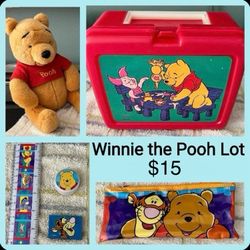 Winnie the Pooh Lot (7 Pc)