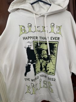Billie Eilish Happier Than Ever Tour Hoodie