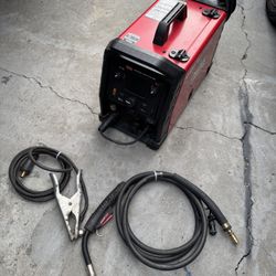 Lincoln Power MiG 215 MPI multiprocess Welder 110/220v Excellent Condition 