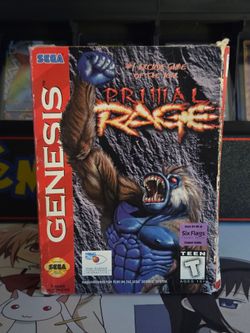 Primal Rage Video Game (Sega Genesis)