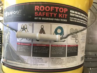Rooftop safety kit qual-craft